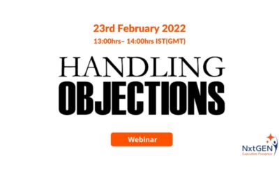 Free Webinar: Handling Objections – 23rd February 2022