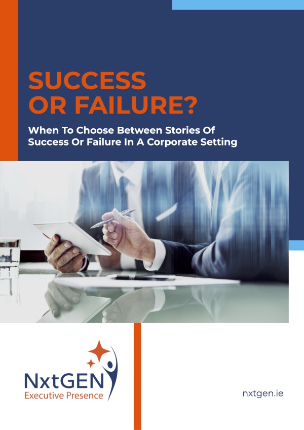 Success Or Failure - eBook - Cover - NxtGEN Executive Presence